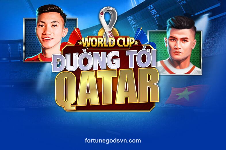 Hình ảnh minh họa cho trò chơi Đường Tới Quatar tại fortunegodsvn.com